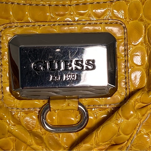 Yellow Guess Shoulder Bag NWT - Picture 7 of 17